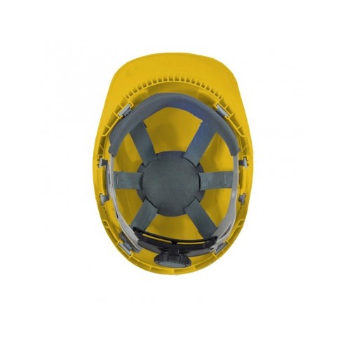 Casca de protectie MORION HELM cu ventilatie si buton reglabil Procera Galben