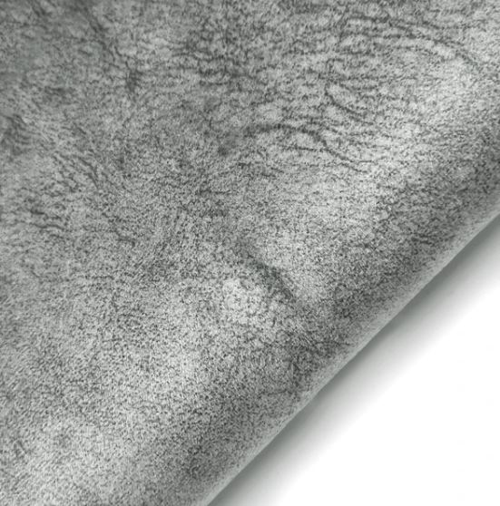 Pat tapitat cu somiera Beds Place, Cyntia wide Premium, gri 690, 140x200 cm, H115