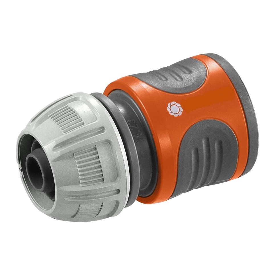 Conector furtun Gardena, confectionat din plastic, pentru furtunuri de 13 mm, 1/2 inch