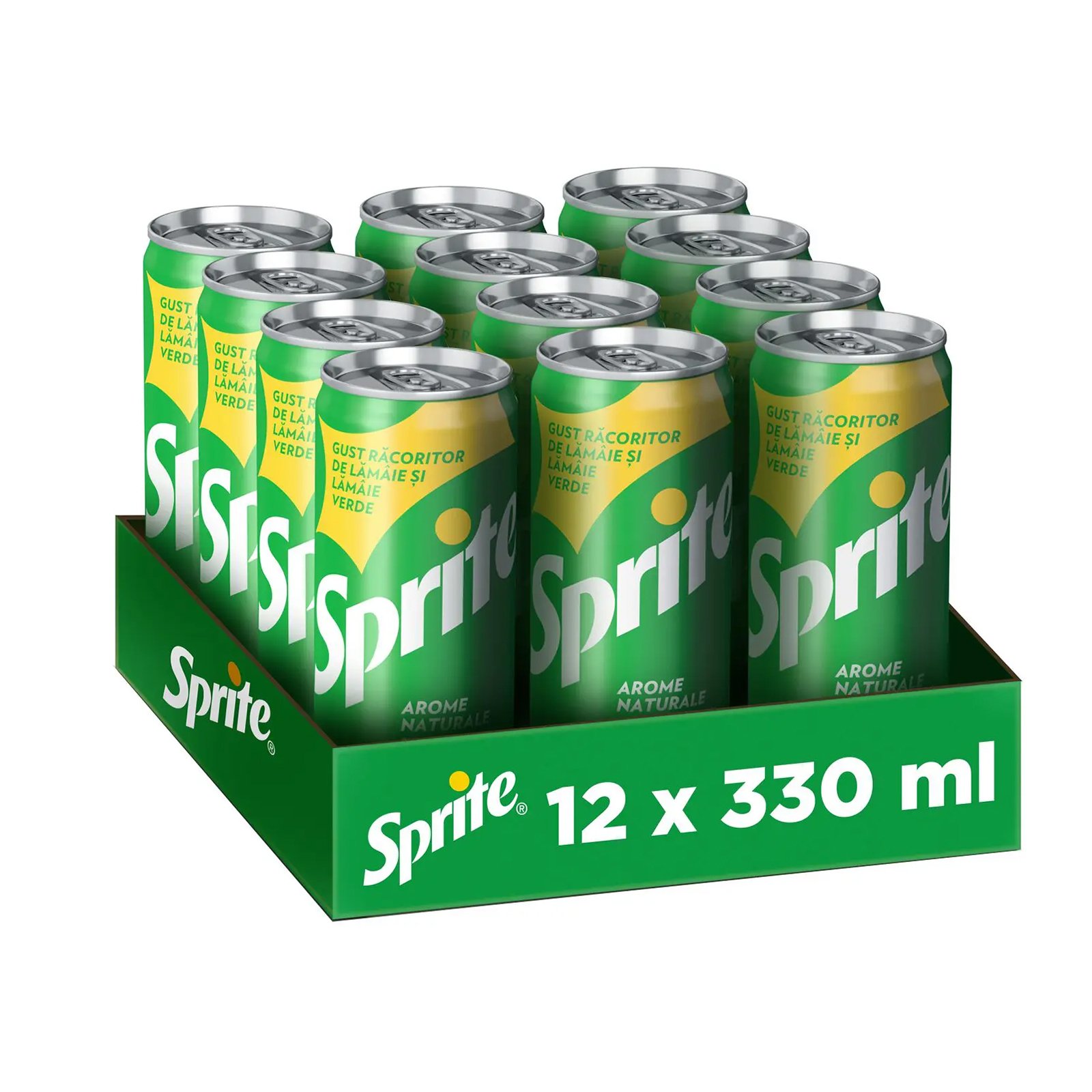 Bautura racoritoare carbogazoasa SPRITE bax 0.33L x 12 doze