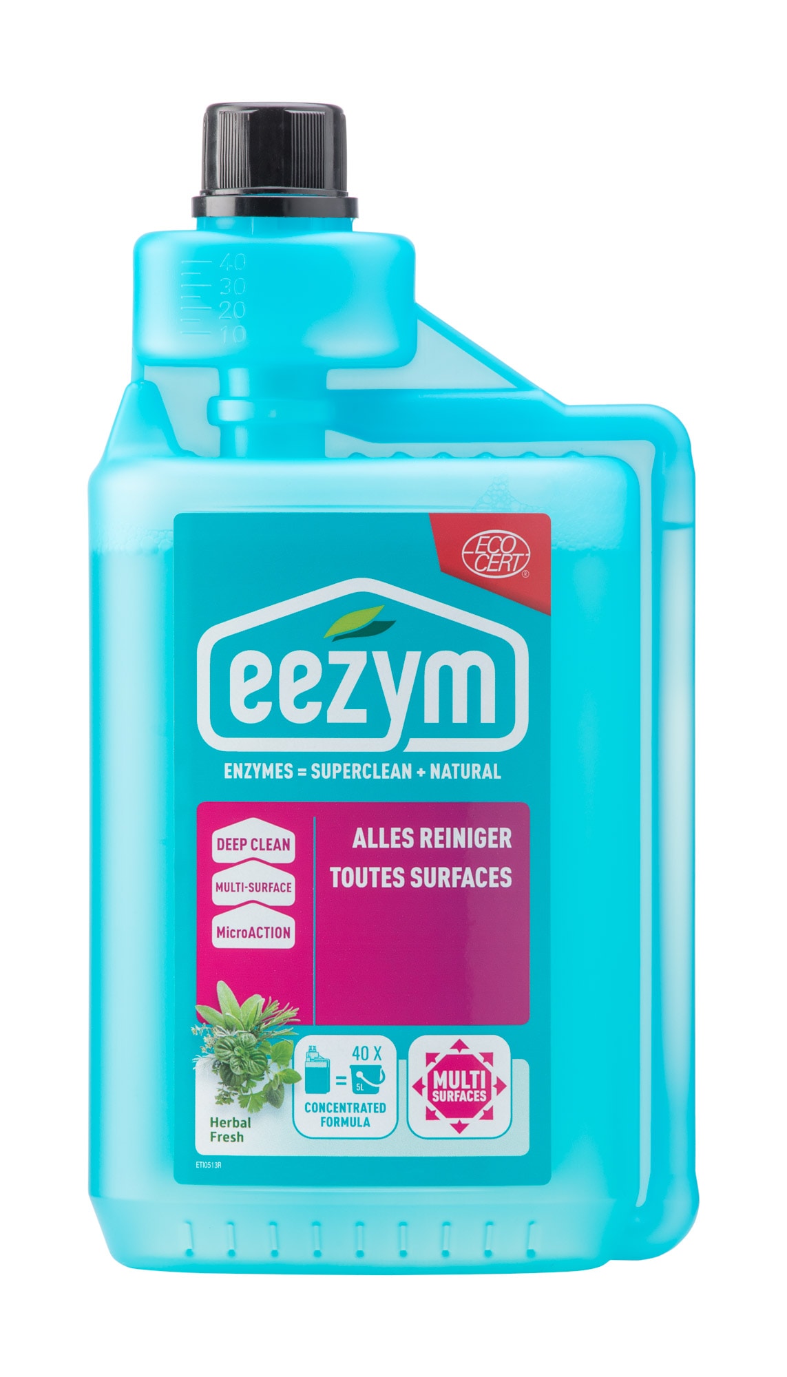 Detergent Bio-Enzimatic EEZYM, Multisuprafete, 1L