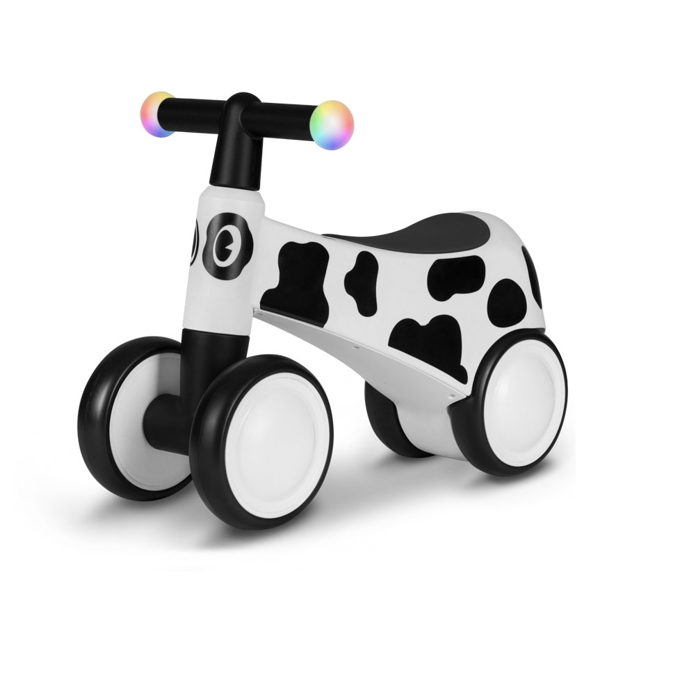 Bicicleta fara pedale, Lionelo, Sammy, 4 roti din spuma EVA si TPR, 12-36 luni, Certificata EN 71-1:2014, EN 71-2:2011, EN 71-3:2019, Alb