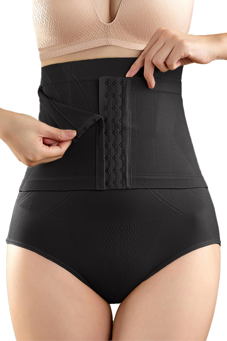 Lenjerie modelatoare Slimmer Shape, material elastic, cu talie