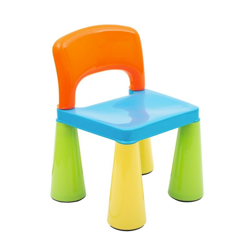 Set masuta si doua scaune, New Baby, Pentru copii, Multicolor, Cu parte detasabila si reversibila, Partea reversibila pentru Lego Duplo