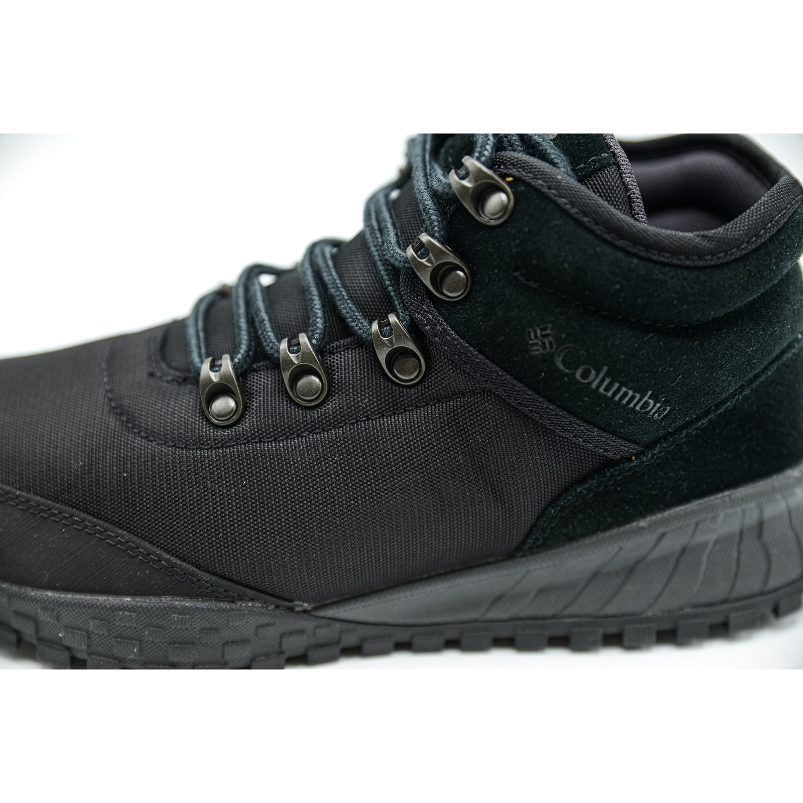 Ghete barbati Columbia Fairbanks Mid, Negru, 44