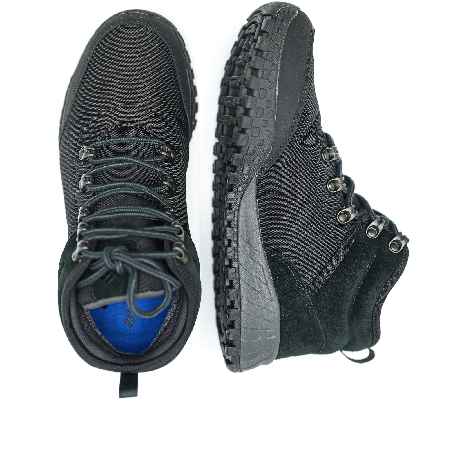 Ghete barbati Columbia Fairbanks Mid, Negru, 45