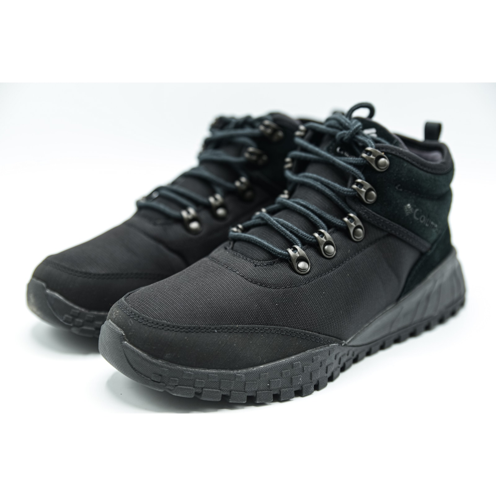Ghete barbati Columbia Fairbanks Mid, Negru, 45