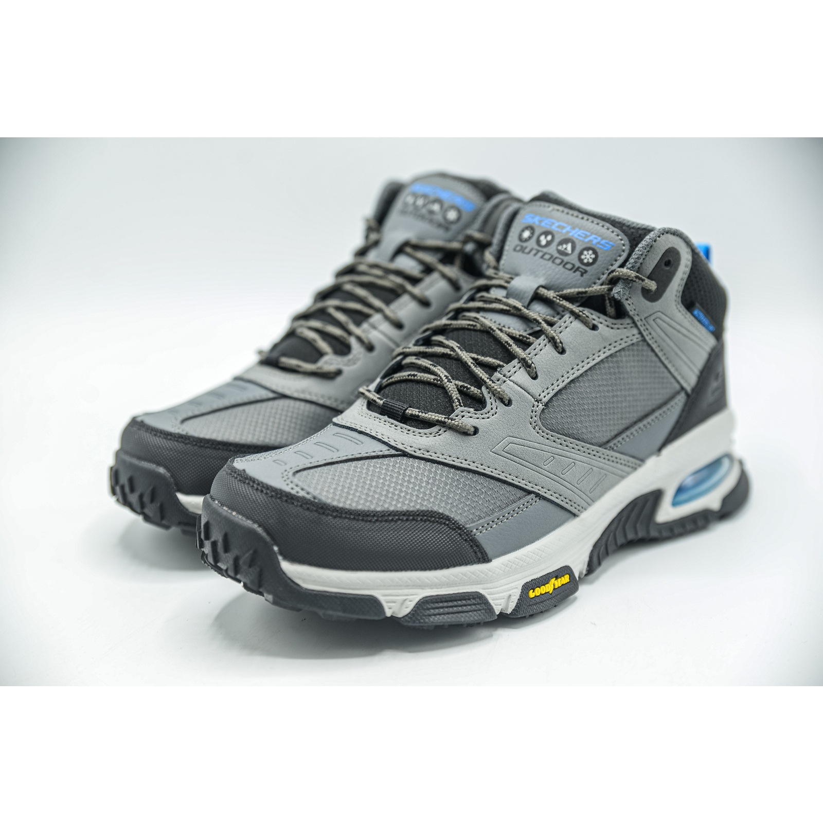 Ghete barbati Skechers Trekkings Bulldozer, Gri, 45