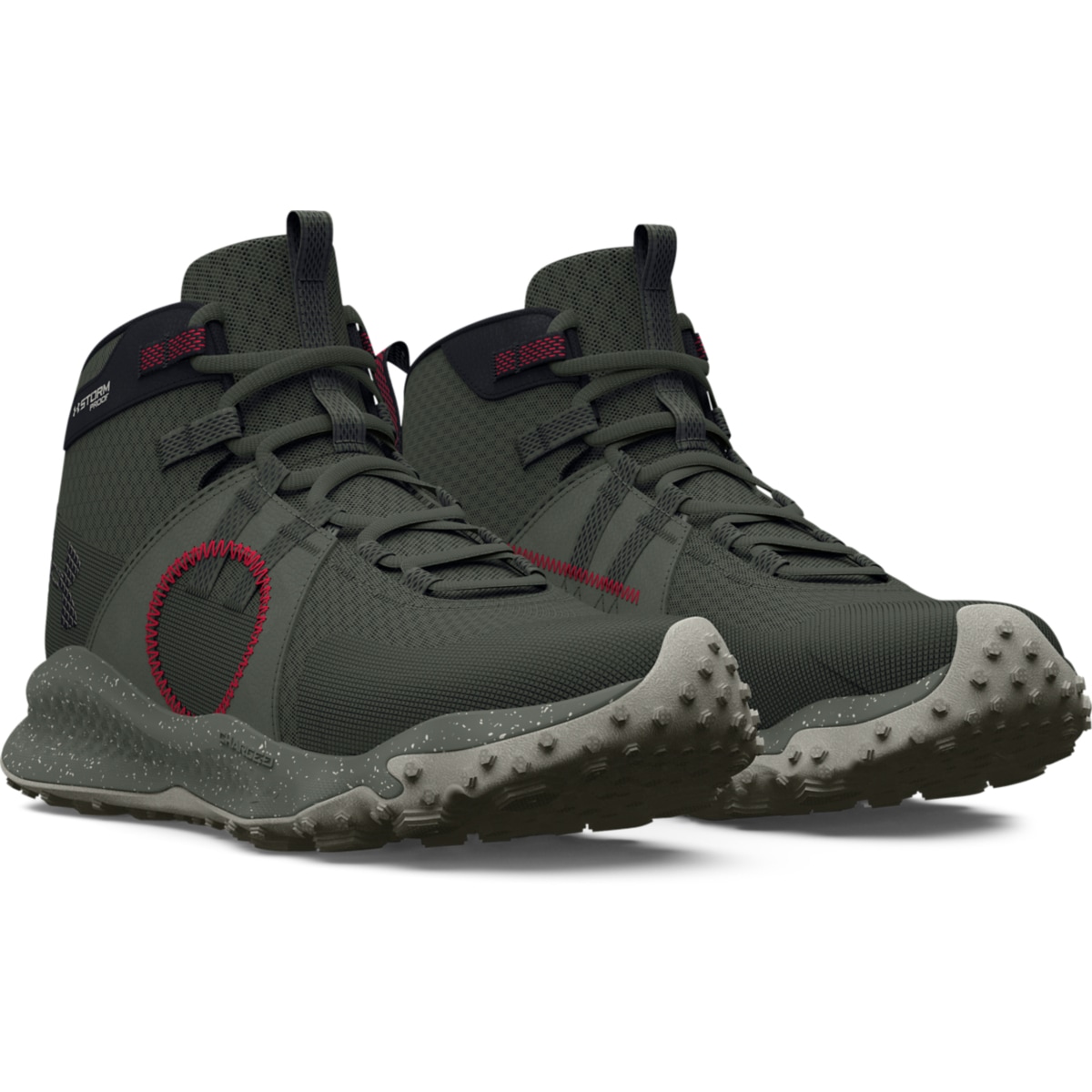 Ghete barbati Under Armour Charged Maven Trek Waterproof, Verde, 45