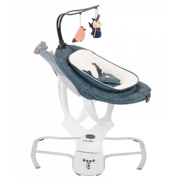 Leagan Babymoov Swoon Motion Petal, Albastru