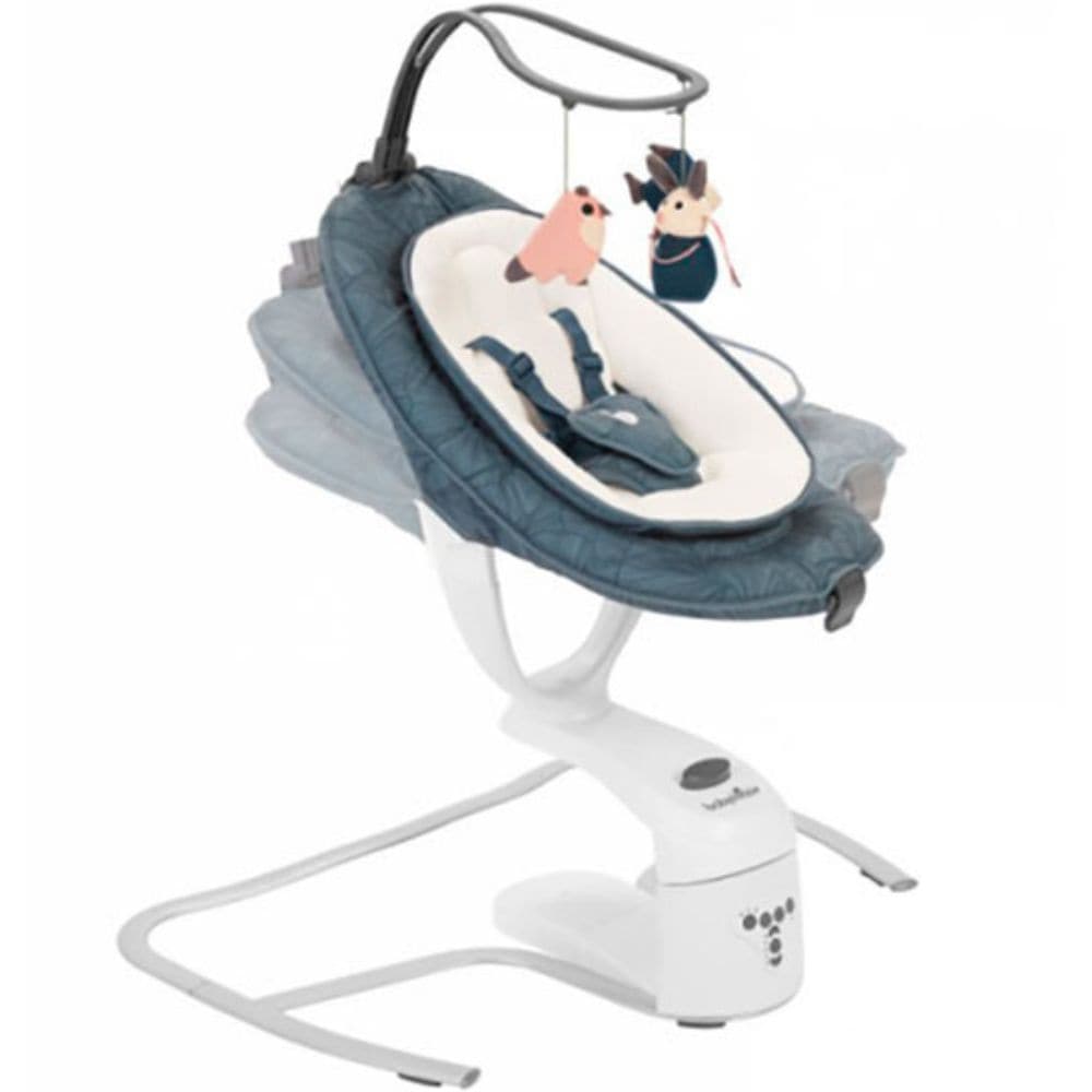 Leagan Babymoov Swoon Motion Petal, Albastru