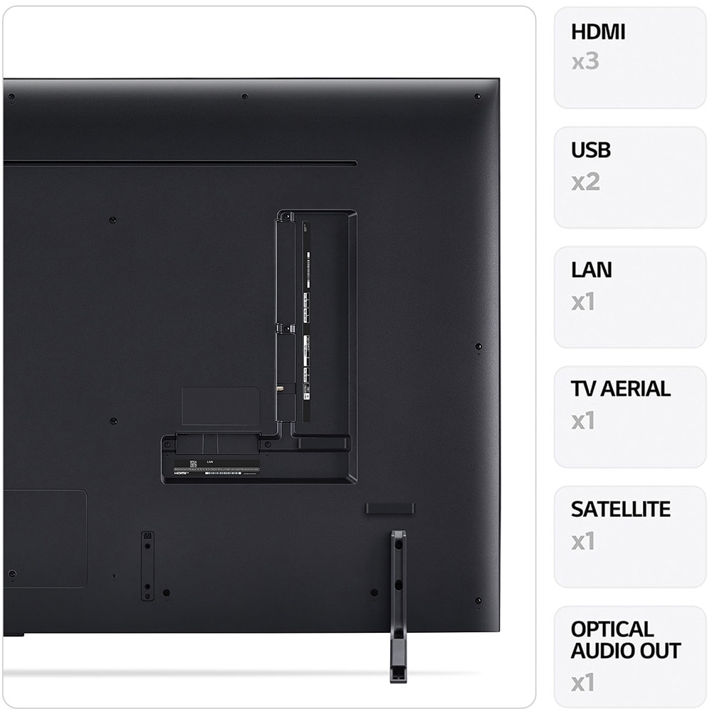 Televizor QNED Smart LG 65QNED80T3A, Ultra HD 4K, HDR, 164cm