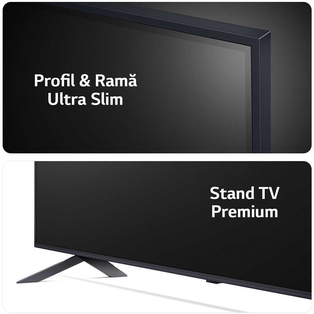 Televizor QNED Smart LG 65QNED80T3A, Ultra HD 4K, HDR, 164cm