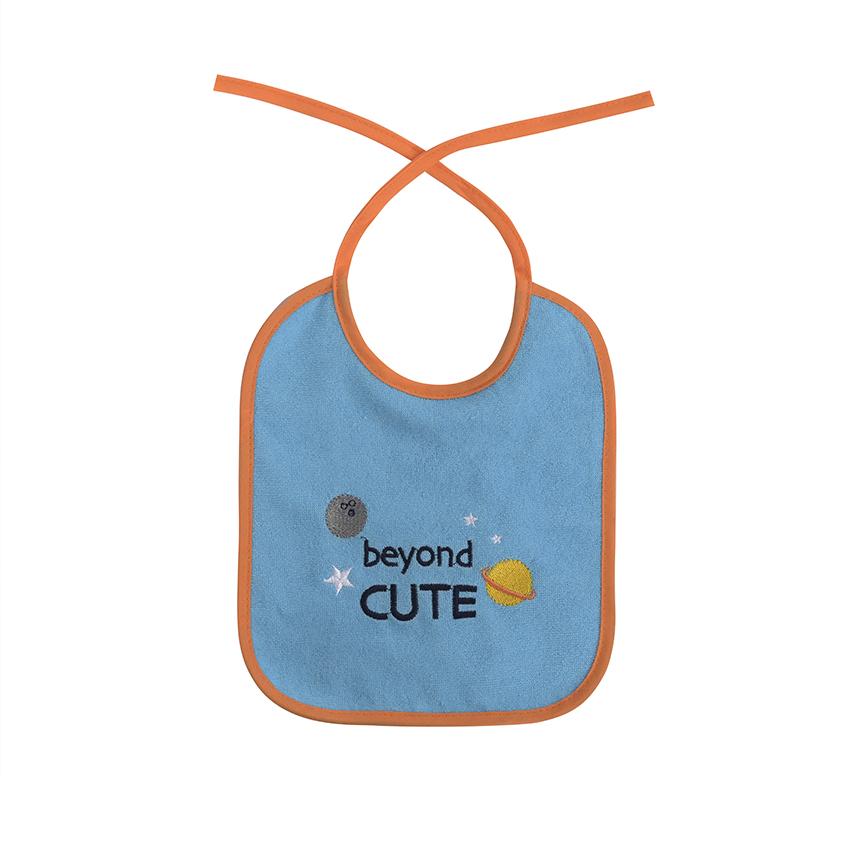 Set 7 bavete bumbac si peva, Lorelli, 23 X 20 cm, inchidere cu snur, baietei