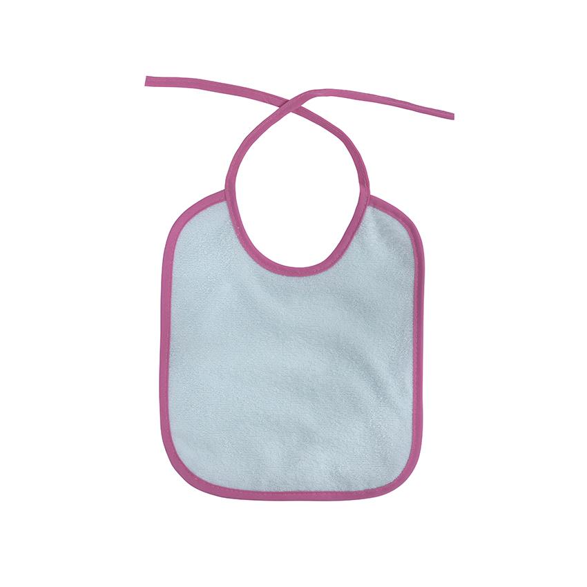 Set 7 bavete bumbac si peva, Lorelli, 23 X 20 cm, inchidere cu snur, fetite