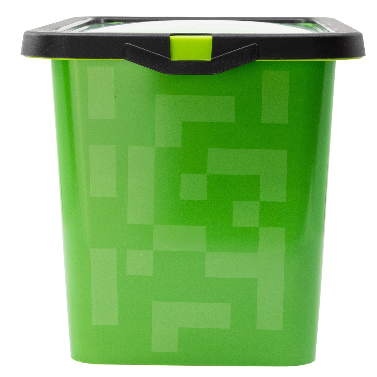 Cutie depozitare jucarii, Minecraft, 8.5x19.2x28.7 cm, 7 l, Verde