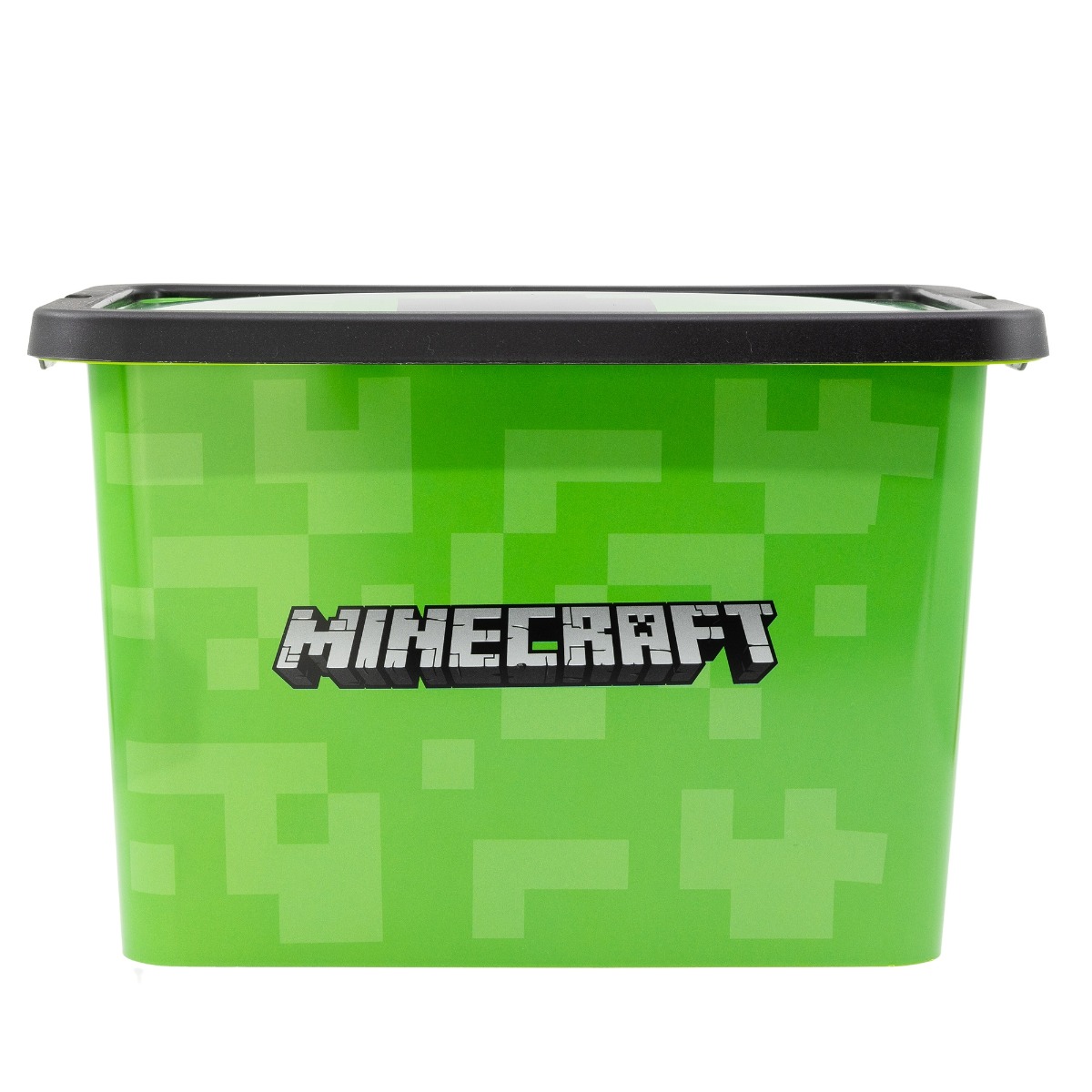 Cutie depozitare jucarii, Minecraft, 8.5x19.2x28.7 cm, 7 l, Verde
