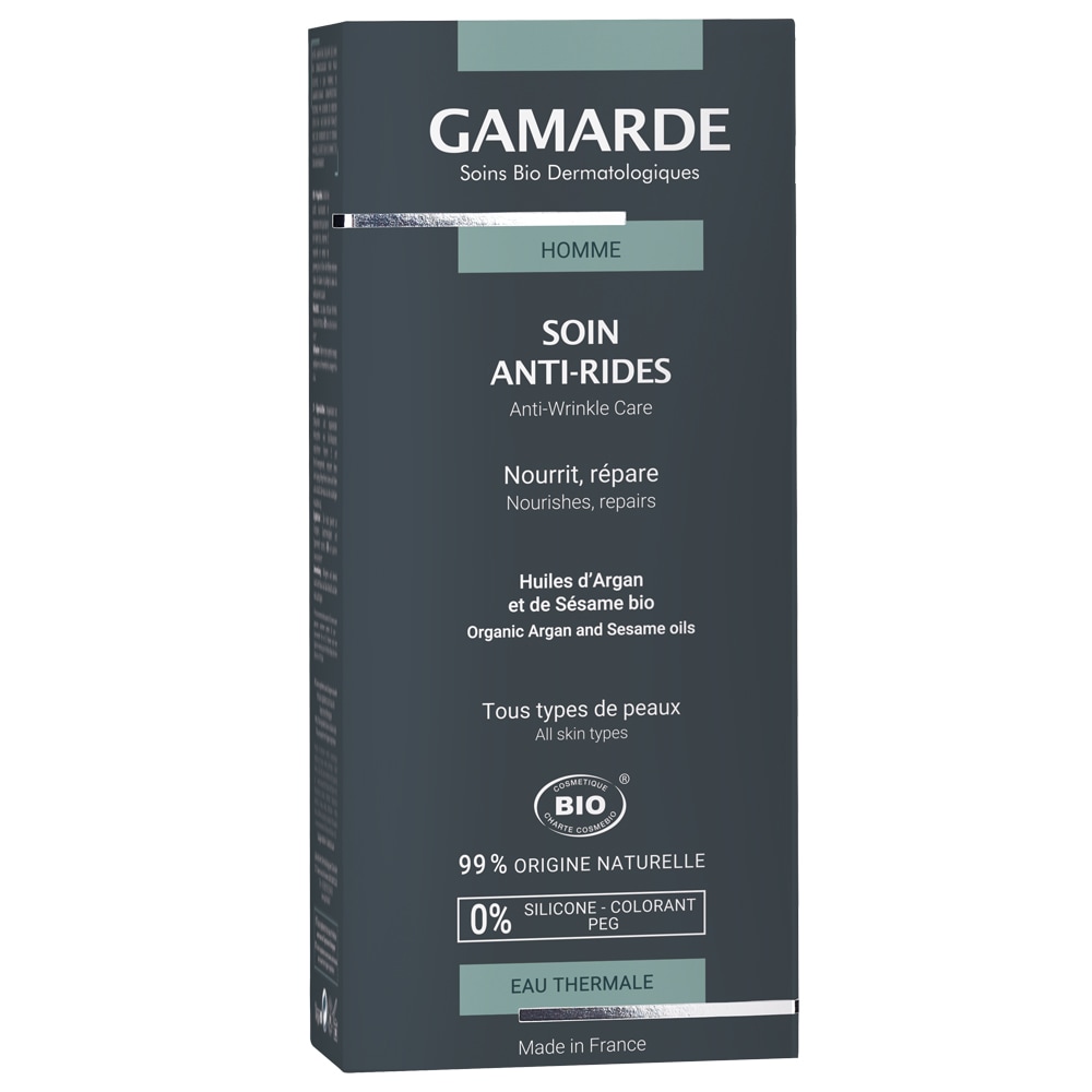 Crema antirid pentru barbati, Gamarde, bio, 40 ml