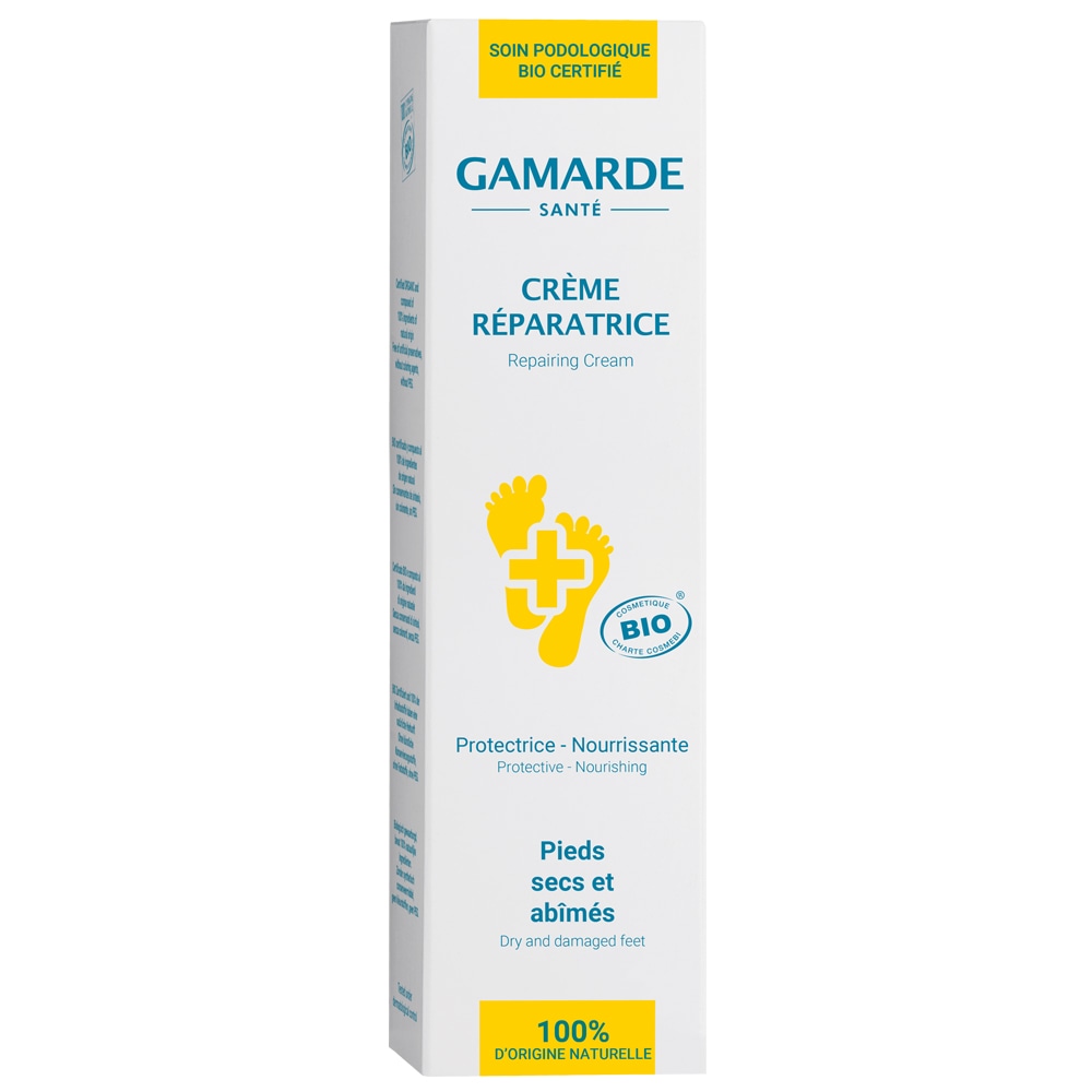 Crema reparatoare pentru picioare, Gamarde, bio, 100 ml