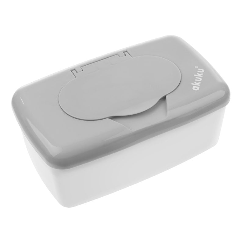 Dispenser servetele umede AKUKU alb/gri