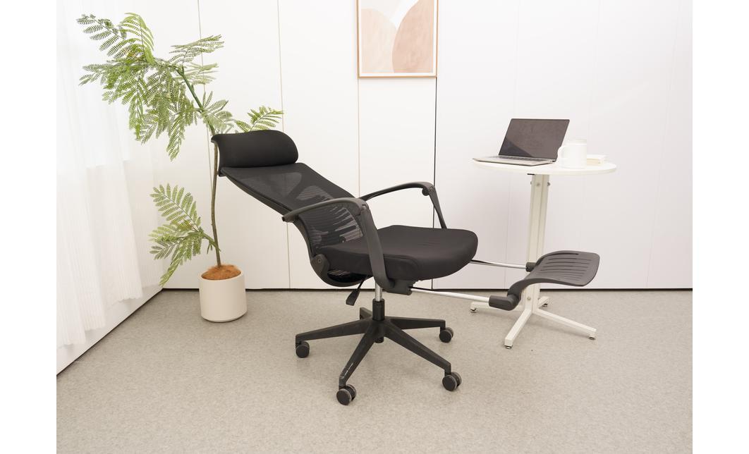 Scaun Birou OC097, 114 x 60 x 51 cm, Negru