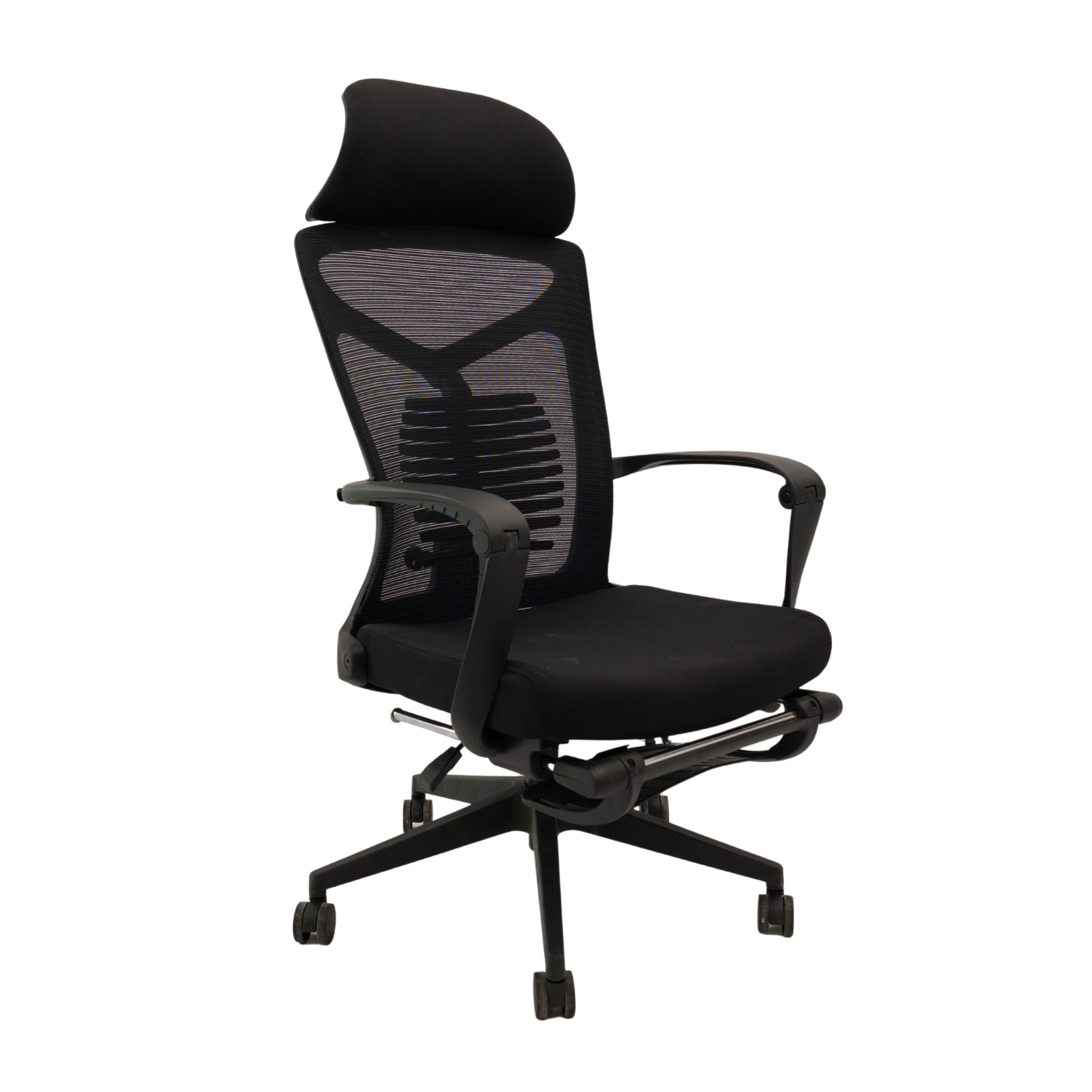 Scaun Birou OC097, 114 x 60 x 51 cm, Negru