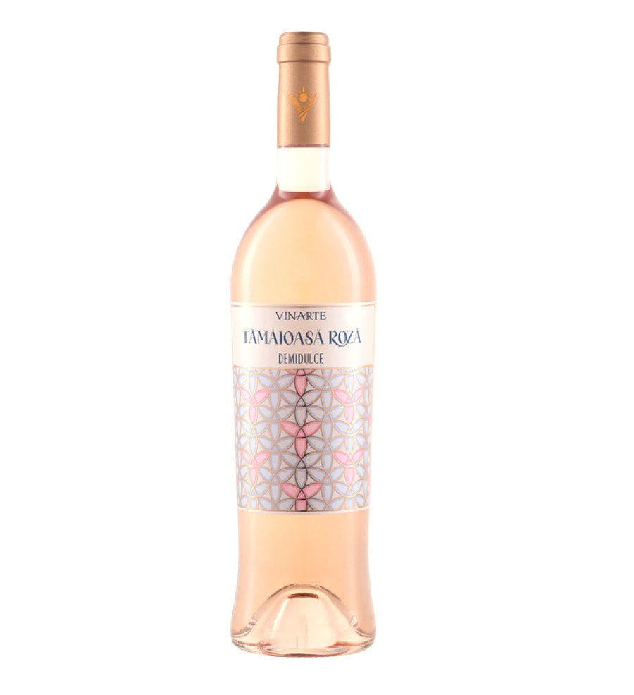 Vin rose demidulce Vinarte Tamaioasa Roza, 0.75L