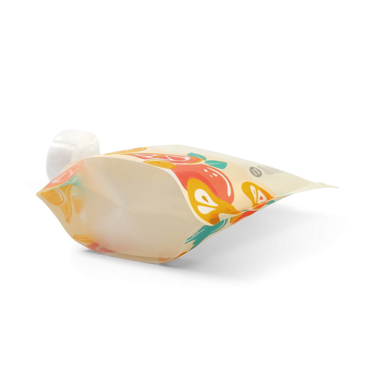 Set pungi alimentare reutilizabile Babyono 1467, 150ml, 5 bucati