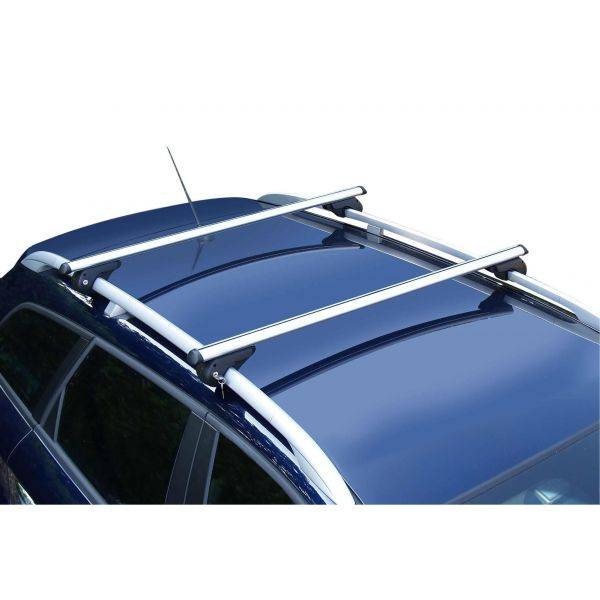 Set 2 bare portbagaj cu cheie, compatibil cu VW T-Cross 2018-Prezent, aluminiu