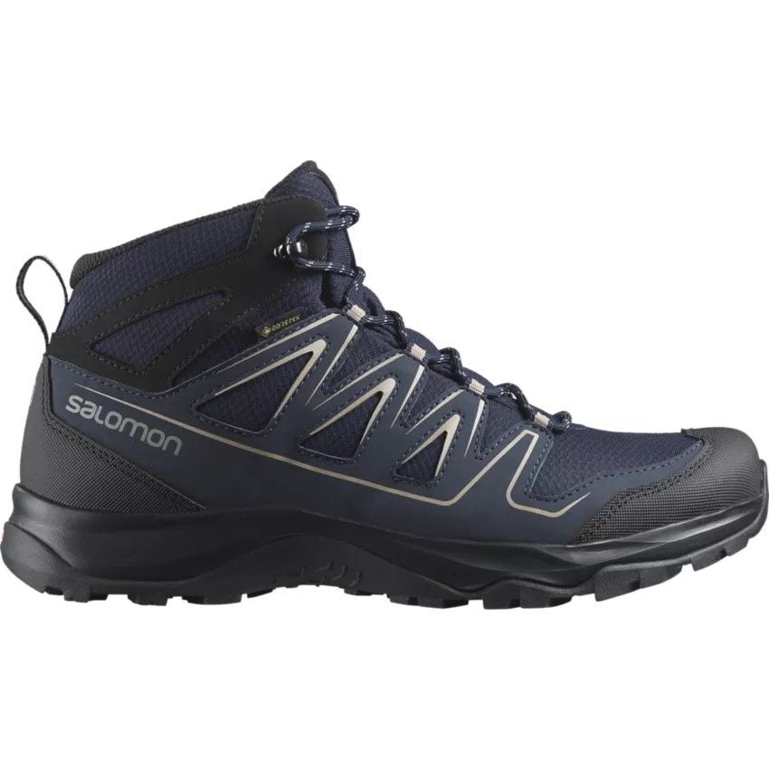 Incaltaminte de trekking pentru barbati Salomon Onis Mid GTX, Negru, 44