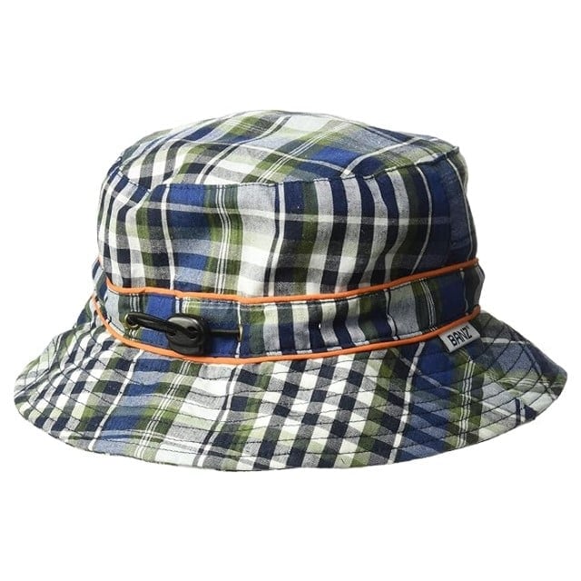 Palarie Copii Bucket, Protectie Solara UPF50+, Navy Check, 2 - 4 ani