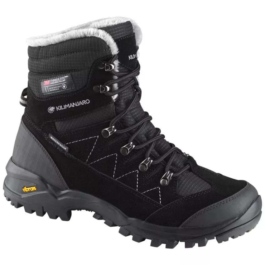 Ghete de iarna pentru barbati Kilimanjaro Snowflake STX, Negru, 44