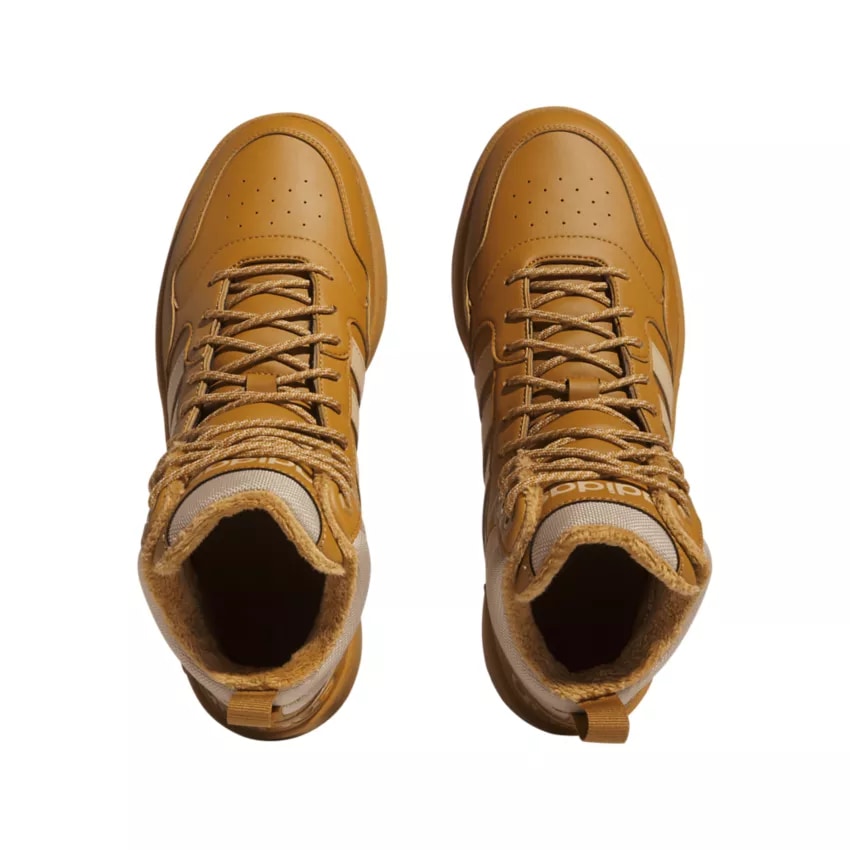 Ghete de iarna pentru barbati Adidas Hoops 3.0 MID WTR, Maro, 44