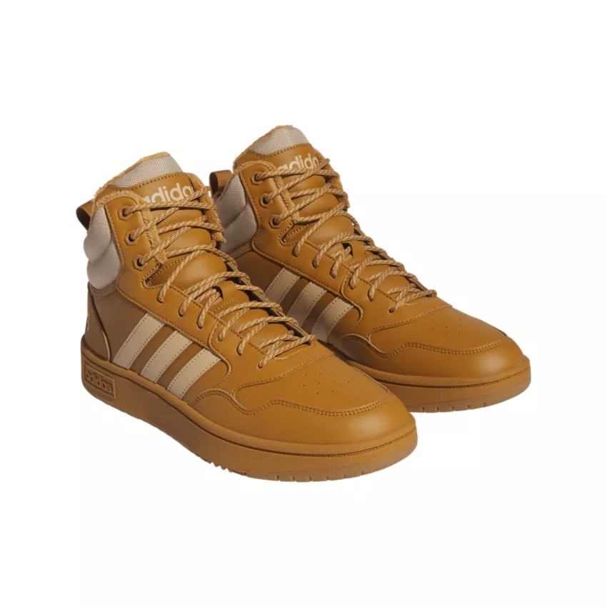 Ghete de iarna pentru barbati Adidas Hoops 3.0 MID WTR, Maro, 44