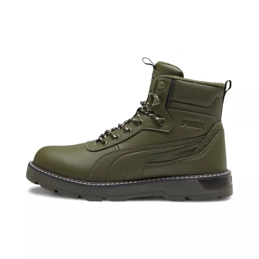 Ghete de iarna pentru barbatii Puma Desierto v3, Oliv, 44