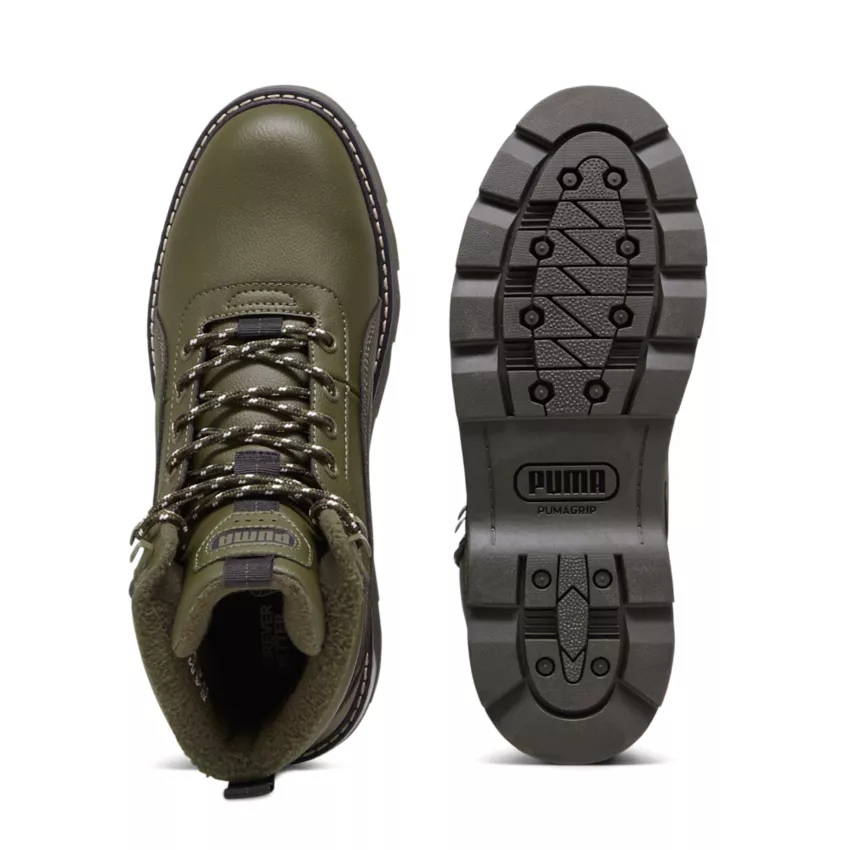 Ghete de iarna pentru barbatii Puma Desierto v3, Oliv, 44