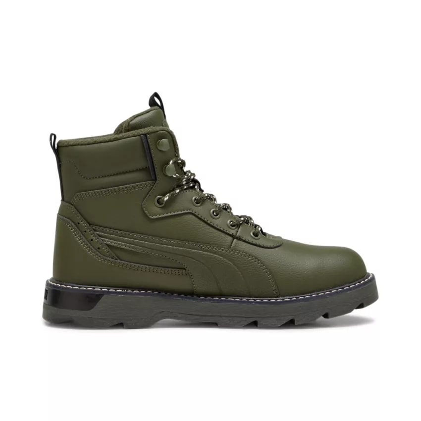 Ghete de iarna pentru barbatii Puma Desierto v3, Oliv, 44