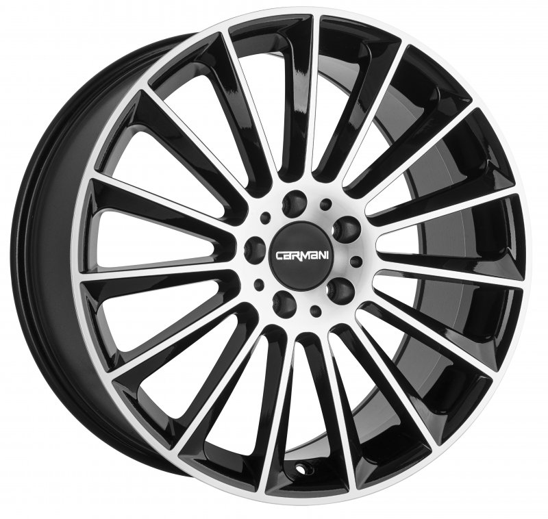 Janta aliaj Carmani 17 Fritz black polish, 8.5J x 20", 5, PCD 112, ET35