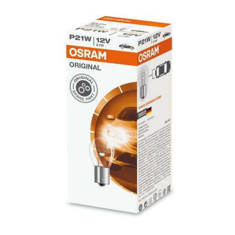 Bec Original Line OSRAM, pentru frana semnalizare ceata BA15s, 12V, soclu P21W - 21W 