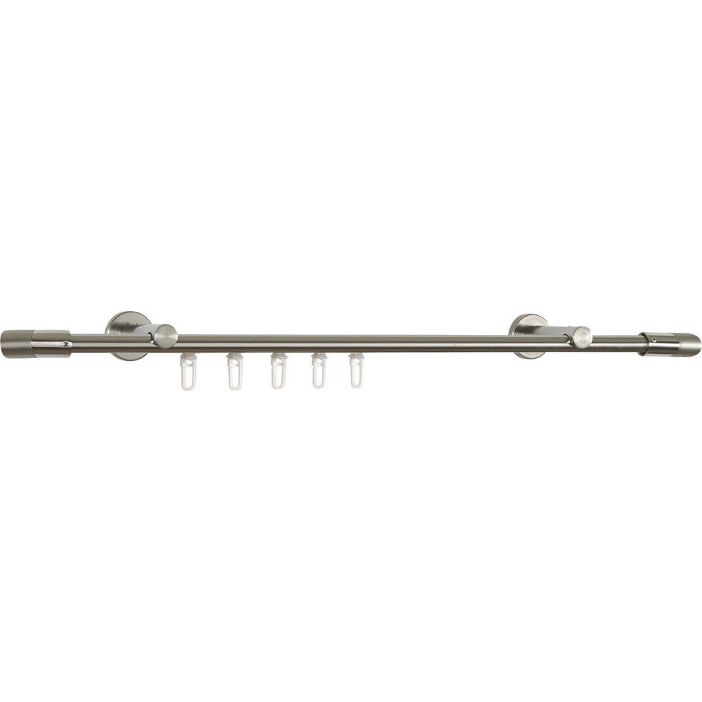 Galerie perdea, metal, 200 cm, inox
