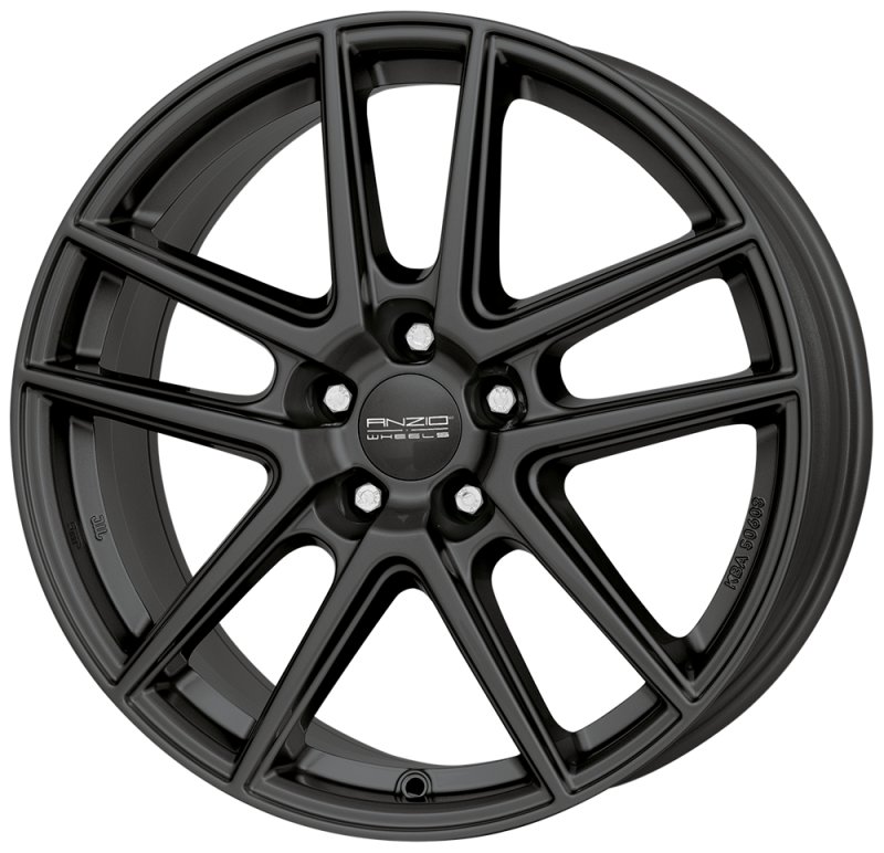 Janta aliaj ANZIO Split Black Matt, 5.5J x 14", 4, PCD 100, ET35