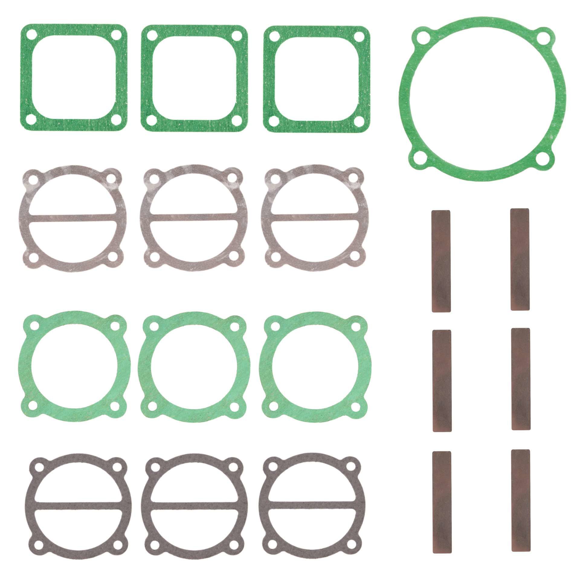 Set garnituri Geko CG80314A pentru compresor de 200 l, 19 elemente