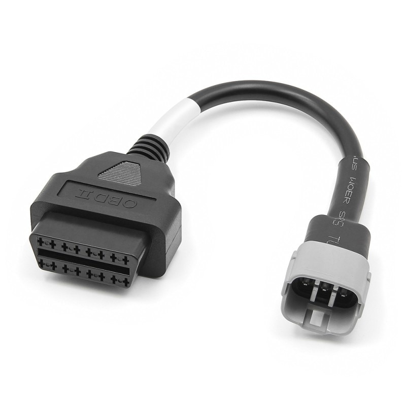 Cablu adaptor de diagnosticare Techstar, pentru motociclete Suzuki, OBD2, cu 6 pini la 16 pini 