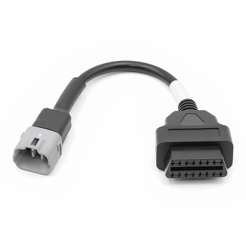 Cablu adaptor de diagnosticare Techstar, pentru motociclete Suzuki, OBD2, cu 6 pini la 16 pini 