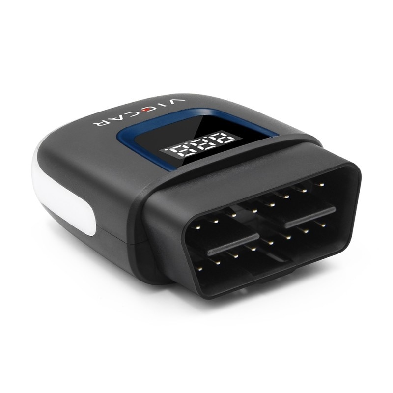 Interfata diagnoza multimarca Viecar Dual, OBS2, Bluetooth 4.0, aplicatie dedicata, compatibil cu iOS si Android, Display LED