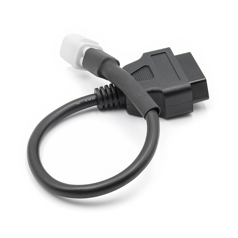 Cablu adaptor de diagnosticare Techstar, OBD2, pentru motociclete Yamaha, cu 4 Pini La 16 Pini 