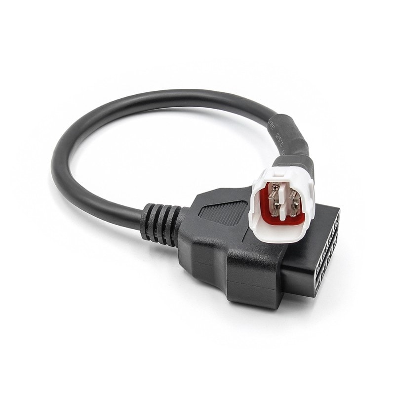 Cablu adaptor de diagnosticare Techstar, OBD2, pentru motociclete Yamaha, cu 4 Pini La 16 Pini 
