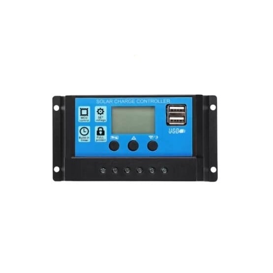 Kit fotovoltaic off grid Solid Volt, invertor 1000W 12V, panou 200W, regulator 30A, baterie solara 20Ah AGM, structura prindere panouri si 20 m cablu solar cabana, rulota, casa
