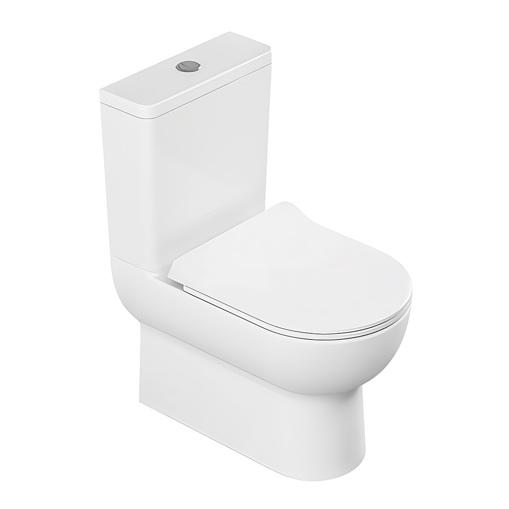 Set Prisma Back to Wall cu vas WC + rezervor + mecanism + capac polipropilena cu soft close