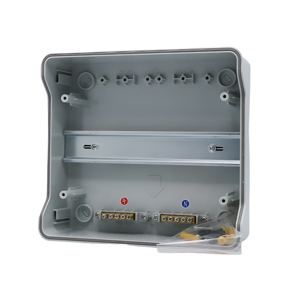 Cofret etans Aledio A09M1R, aparent, 9 module, 1 rand, IP65, protectie UV